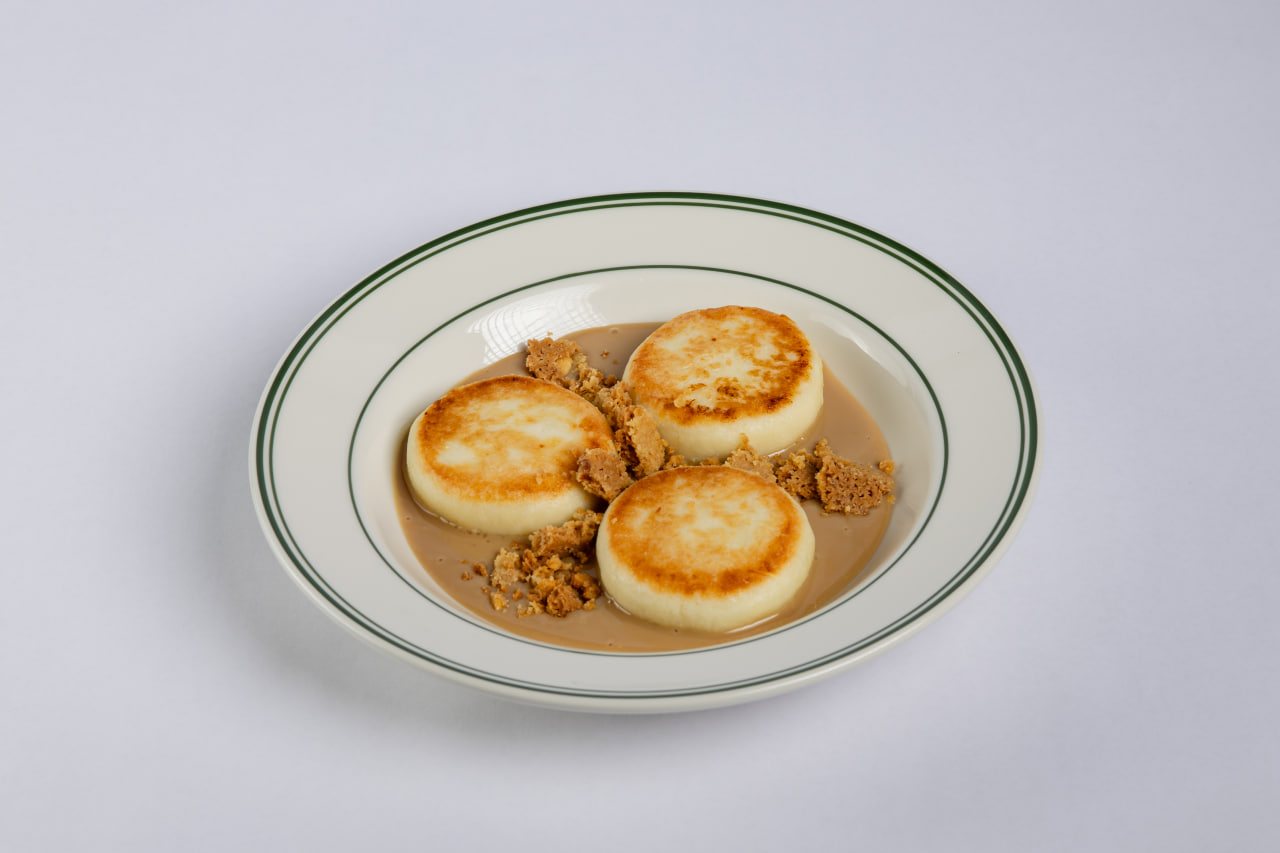 Сырники в кофейной карамели